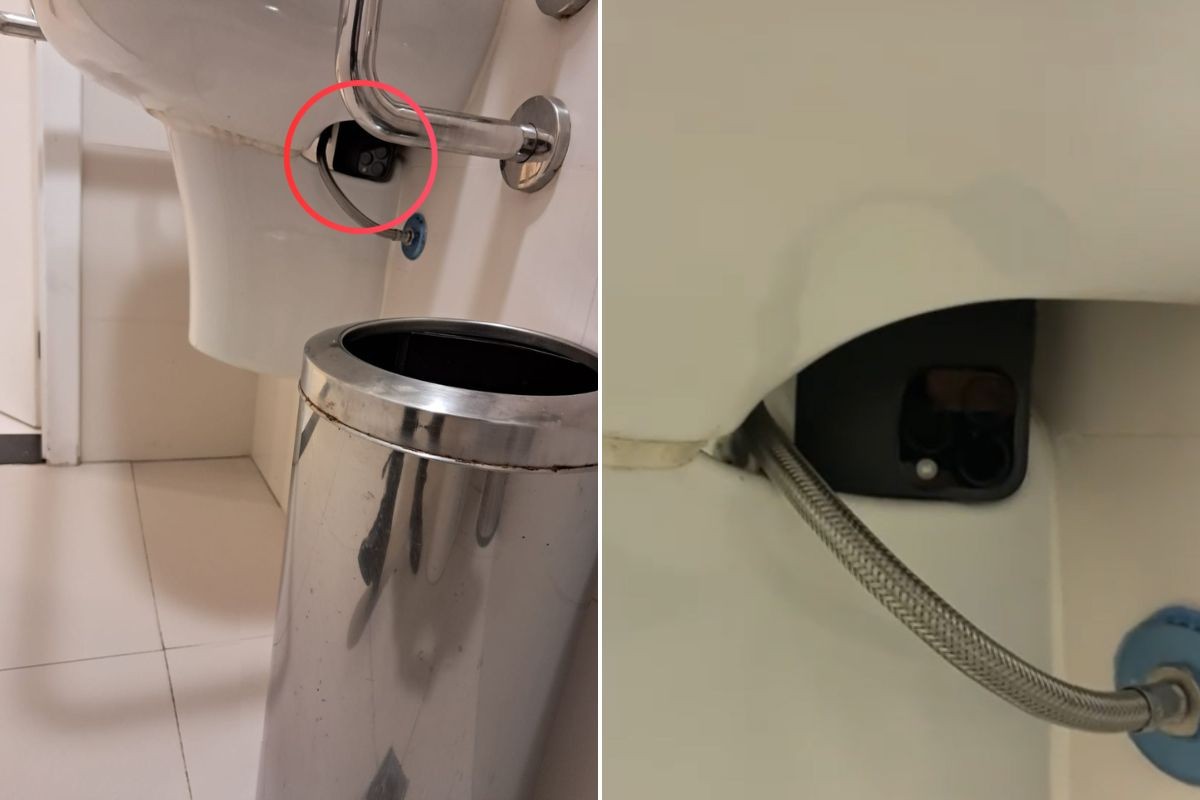 Man who hid cell phone in women's bathroom committed the same crime two years ago