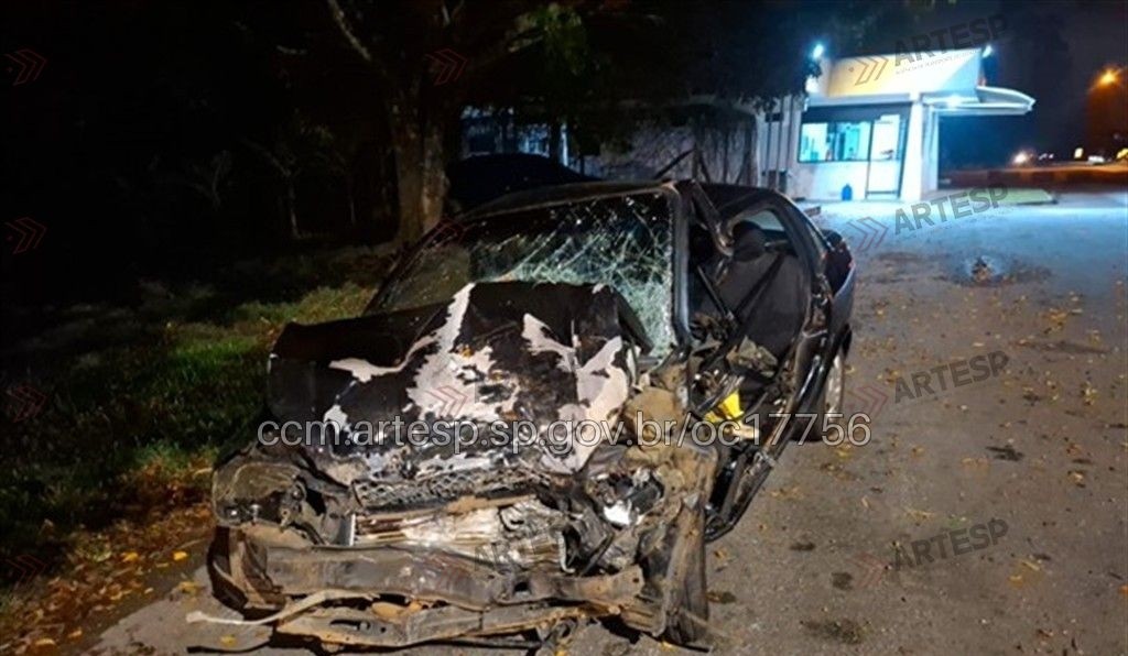 Acidente entre caminhonete e carro deixa um morto e feridos graves em rodovia de Piedade 