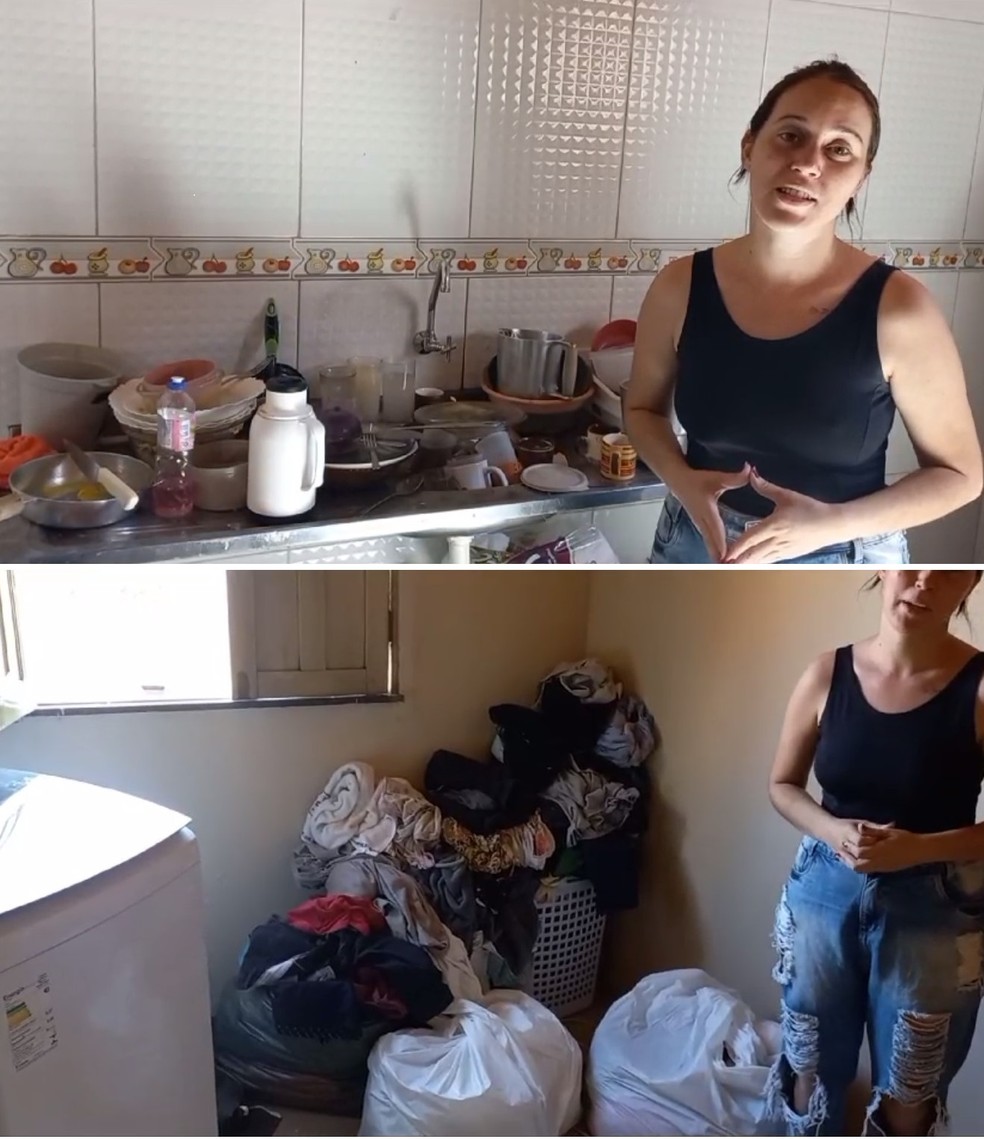 Moradores de cidades do PI sofrem com falta d'água após curto-circuito provocado pelo apagão nacional — Foto: Reprodução