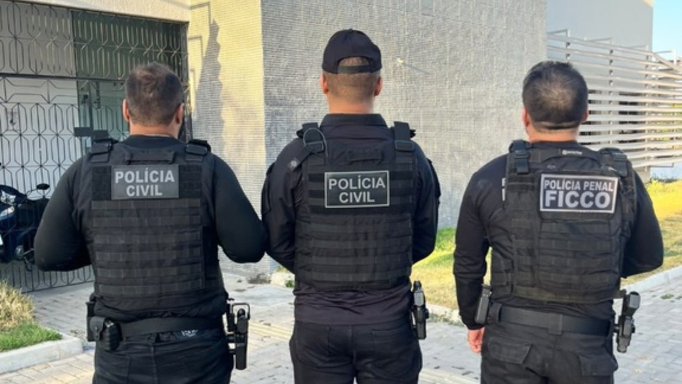 Ação cumpre cinco mandados de prisão preventiva e outras oito medidas judiciais, além de determinar bloqueio de contas e sequestro de bens dos investigados. — Foto: Divulgação