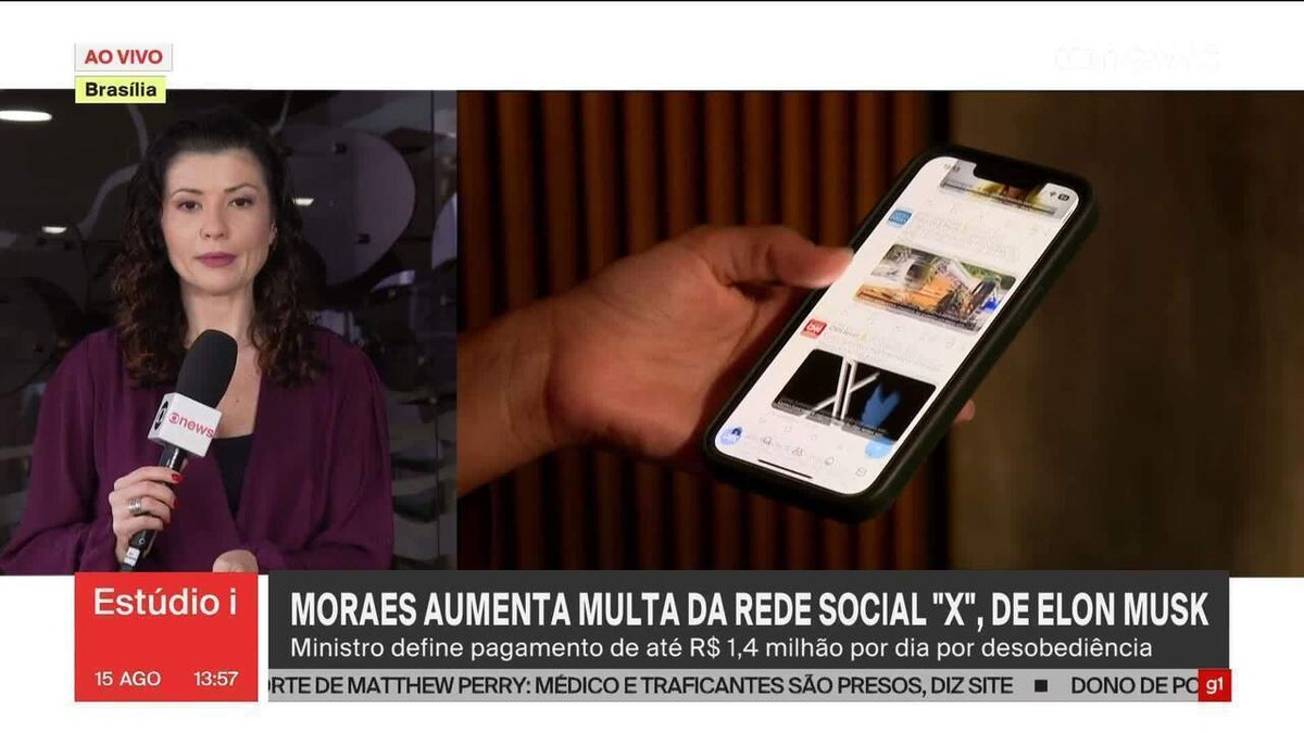 STF marca para esta sexta julgamento de recursos do X que questionam bloqueio de perfis de investigados 
