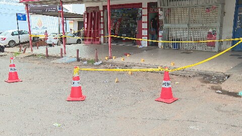 Homem atira 12 vezes e atinge três pessoas em distribuidora de bebidas em Ceilândia 