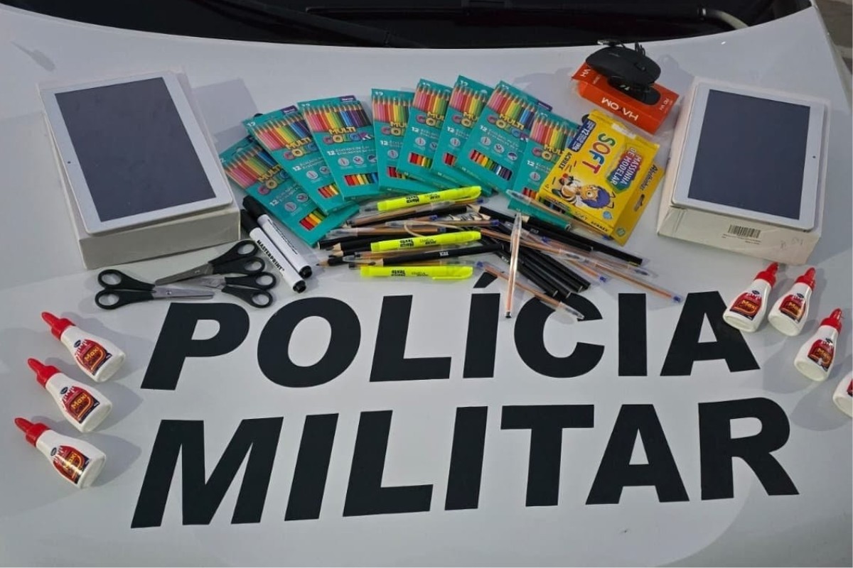 Crianças são flagradas furtando materiais escolares às vésperas do início das aulas no interior de SP