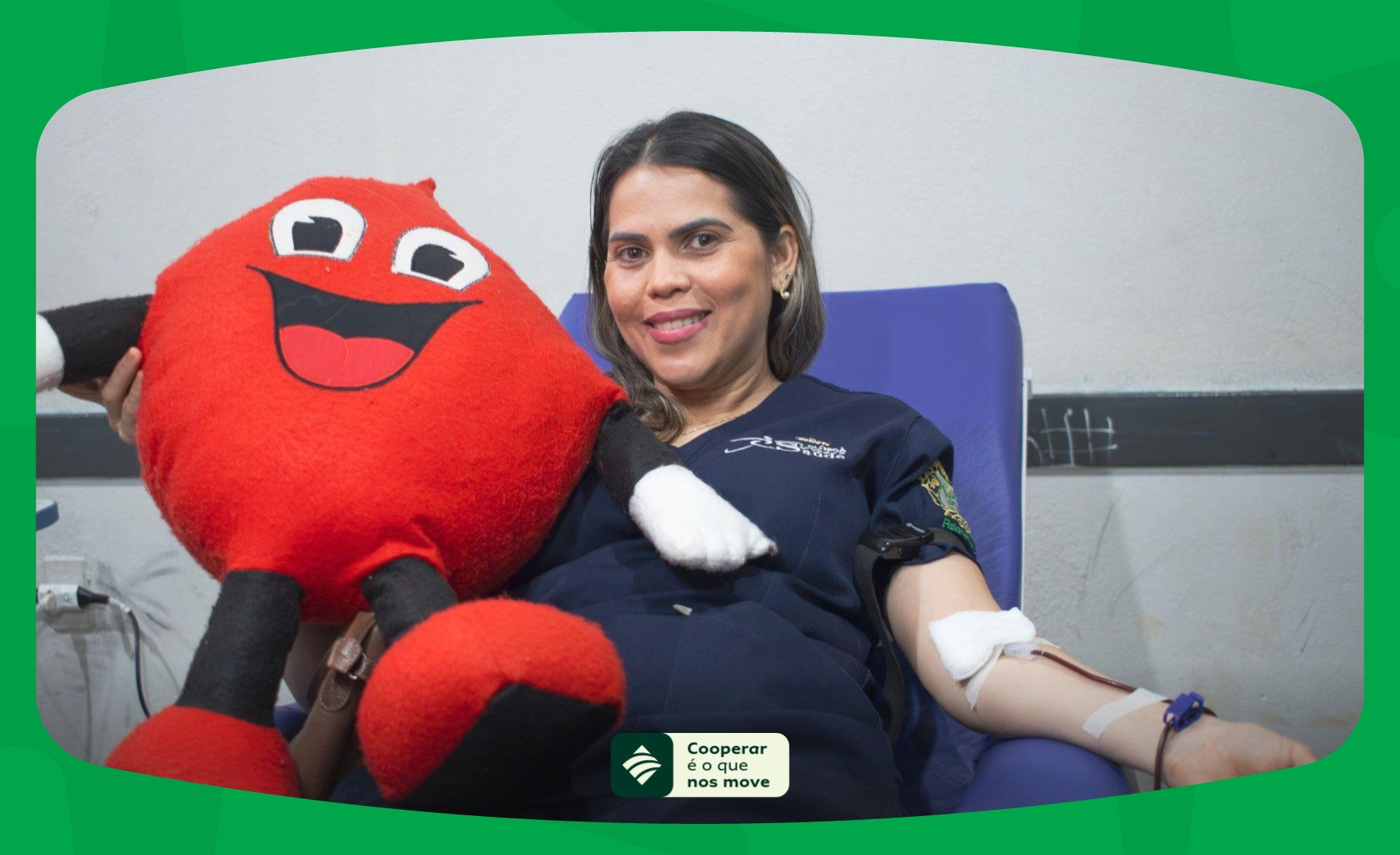 Campanha de doação de sangue mobiliza moradores em Nova Brasilândia D’Oeste
