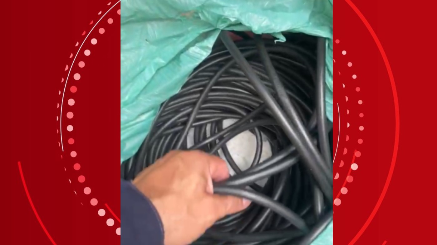 Funcionário terceirizado de operadora de telefonia do PR é preso por furtar cabos e escondê-los no banheiro feminino