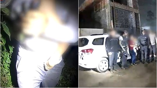 'Tá aqui': câmera flagra momento em que PM acha menino perdido em mata; VÍDEO