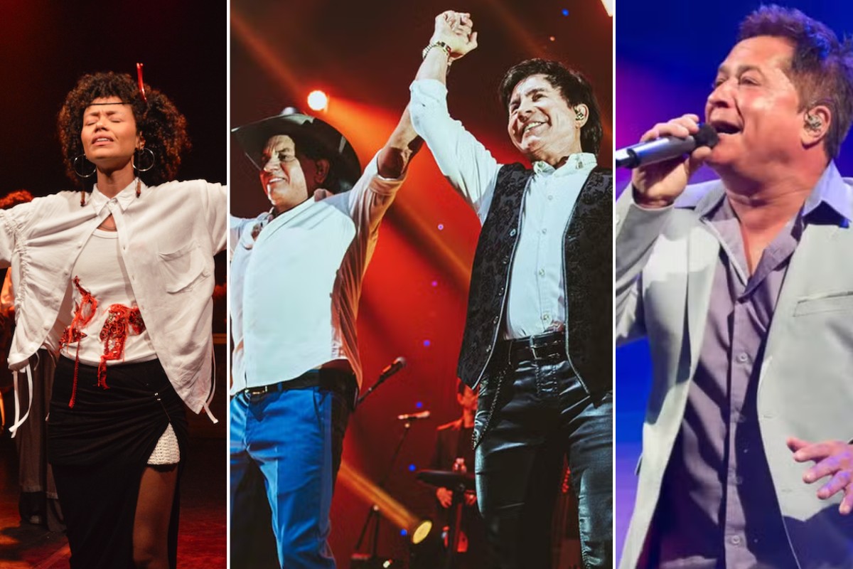 Chitãozinho e Xororó, Tributo a Tom Jobim e Parada de Natal; g1 reúne atrações para o fim de semana