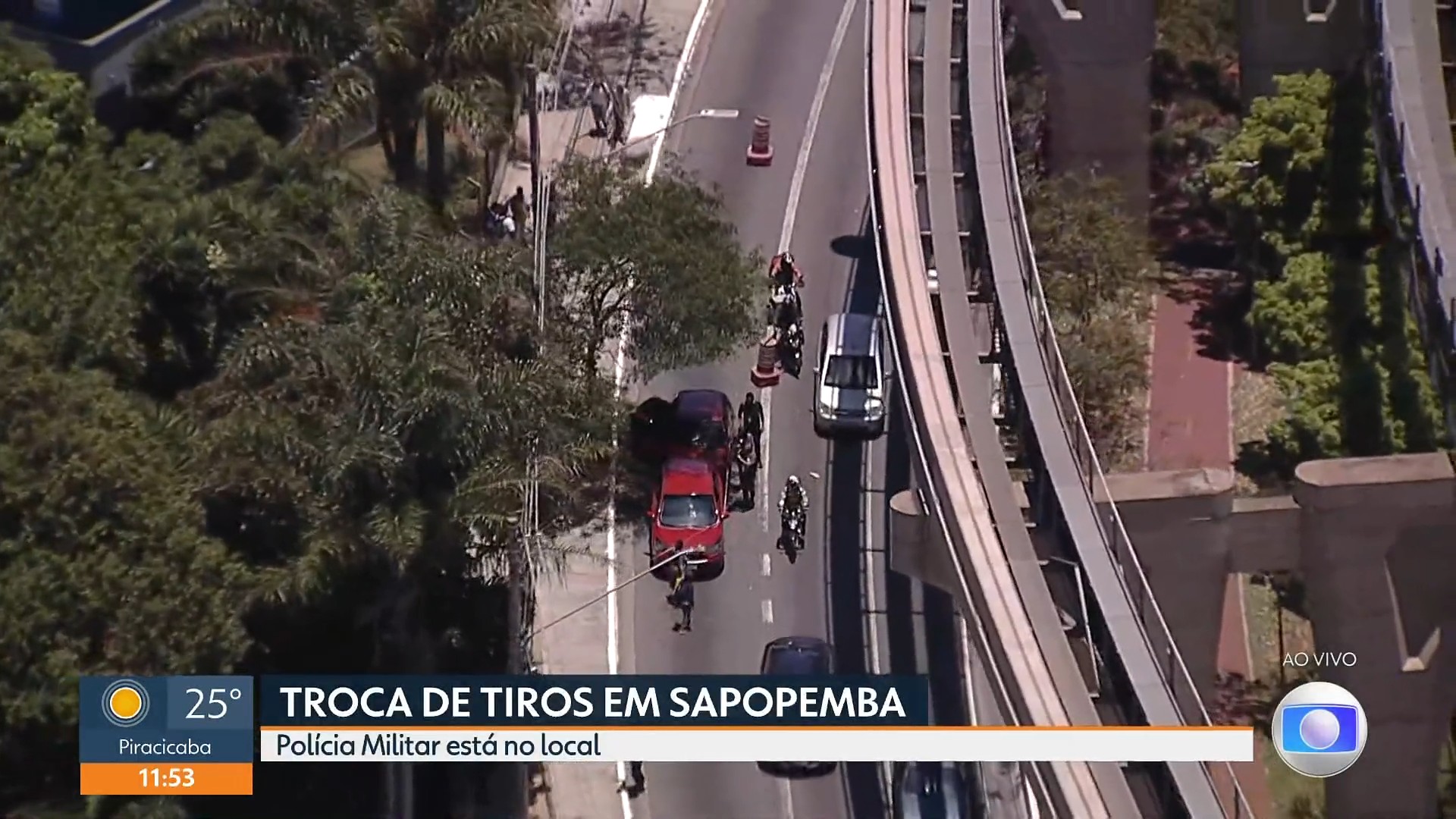 Dois suspeitos são baleados e um é preso dentro de bueiro após perseguição na Avenida Sapopemba, em SP