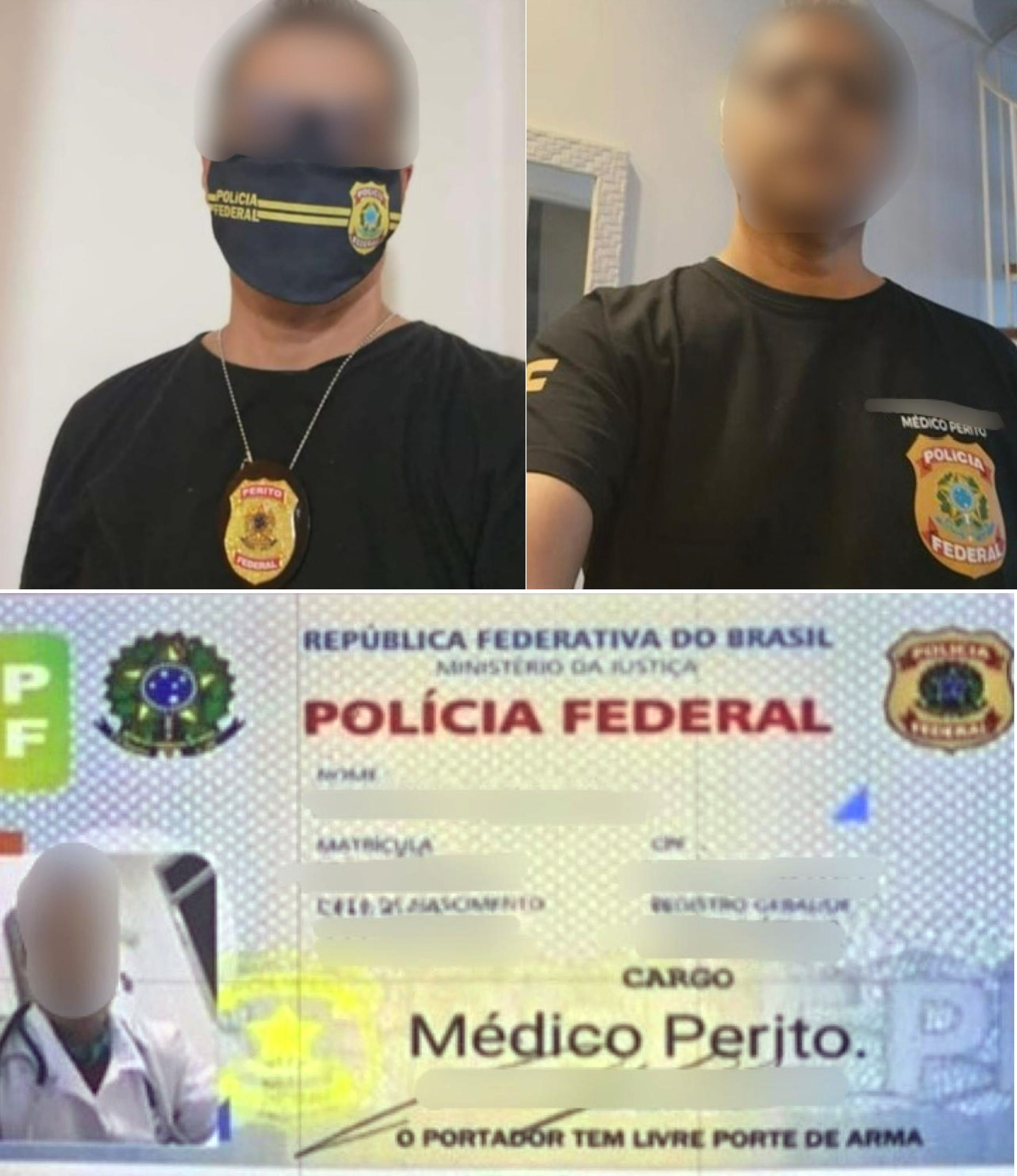 PF mira médico que se passava por perito federal nas redes sociais