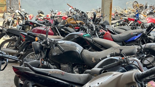 500 motos apreendidas em operações serão devolvidas em mutirão - Foto: (Reprodução)