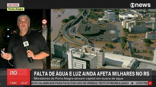 ASSISTA: GloboNews mostra ao vivo as últimas notícias do desastre - Foto: (Reprodução)