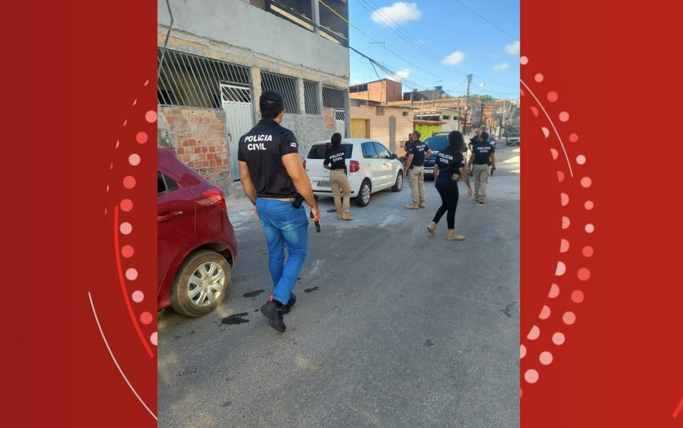 Prisão foi feita durante operação da polícia nesta segunda-feira — Foto: Polícia Civil