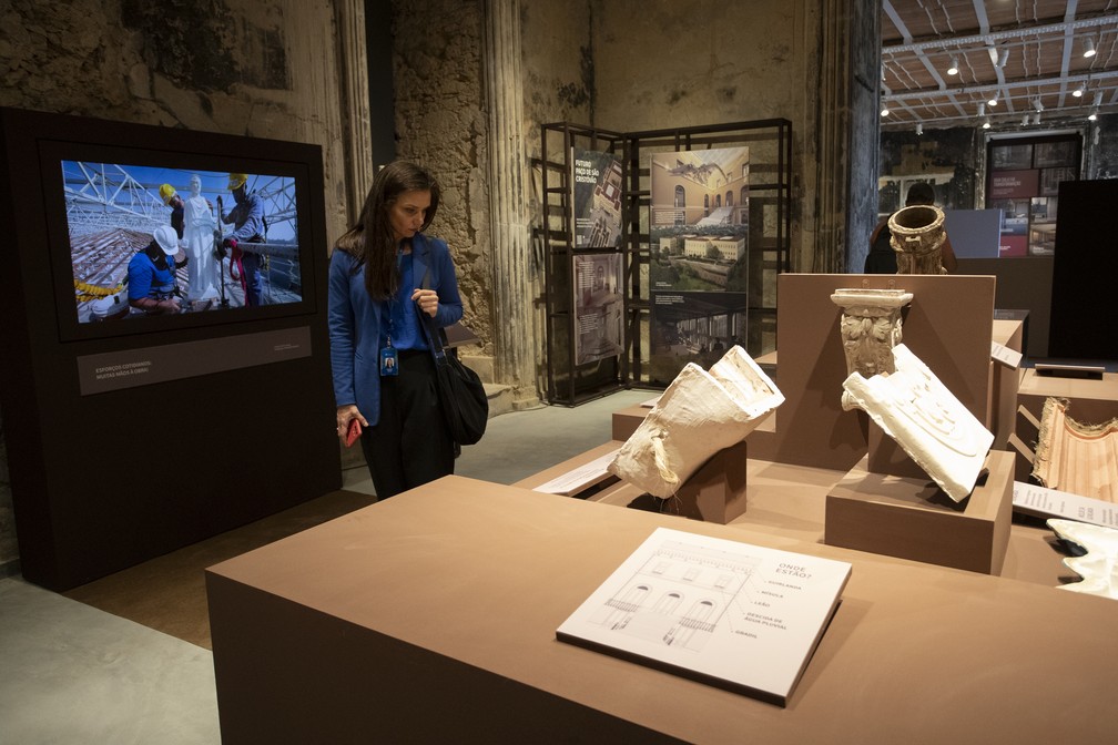 Museu Nacional do Rio — Foto: Bruna Prado/AP