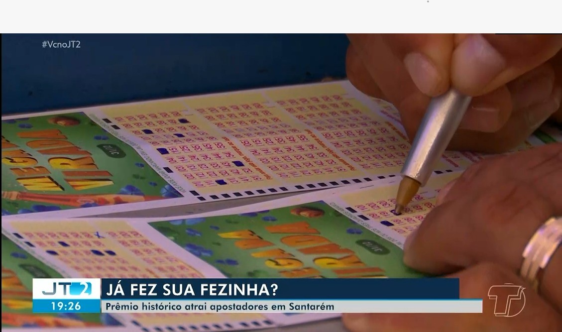 Prêmio bilionário da Mega da Virada movimenta apostas e sonhos em Santarém