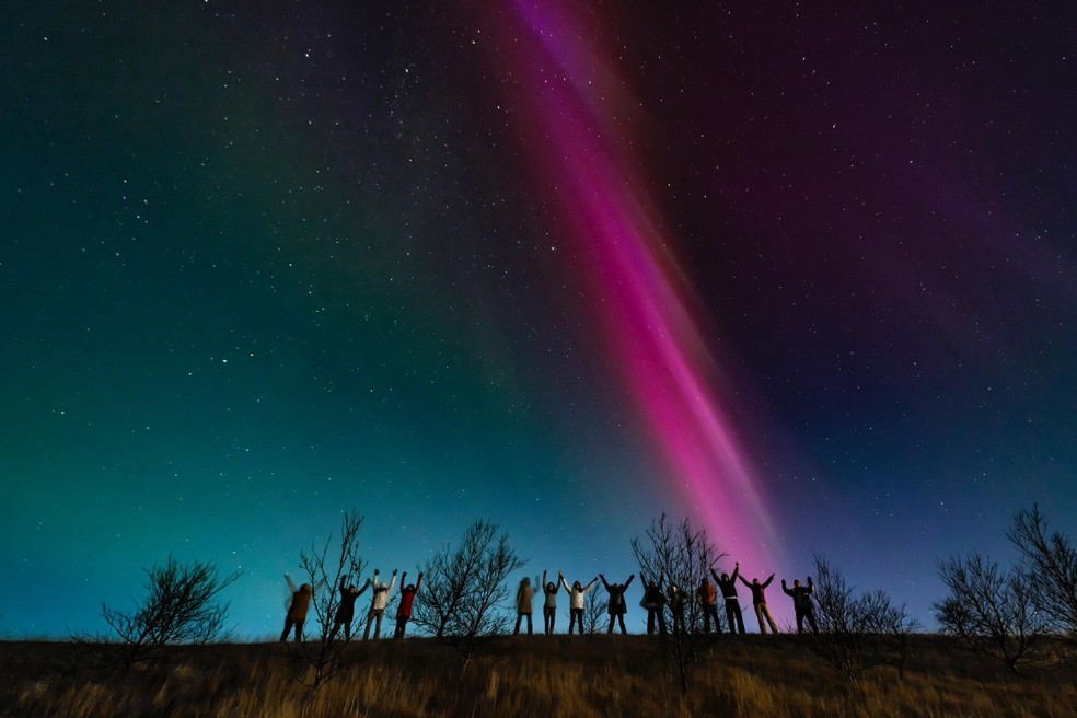 Auroras boreais devem ser vistas fora da zona auroral nos próximos dias -  Bem Paraná