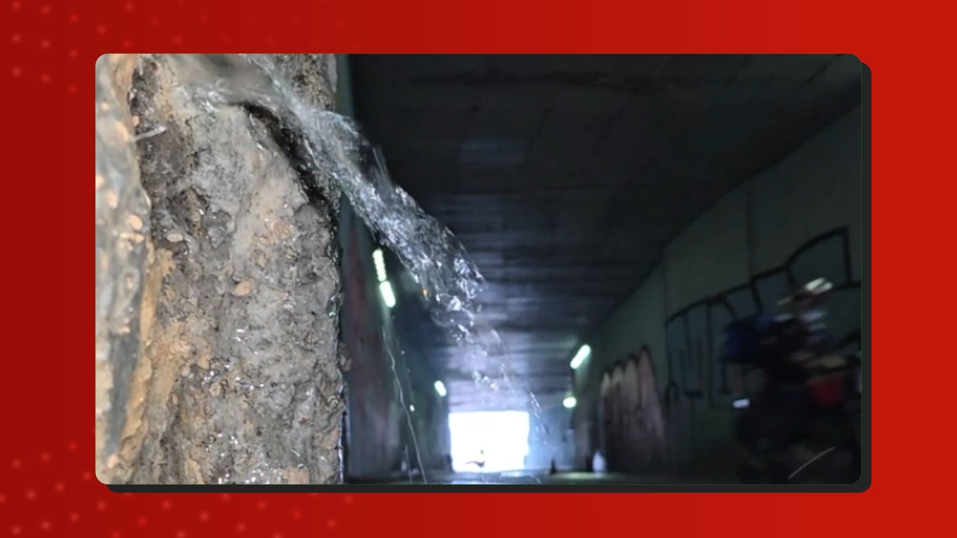 Complexo Rei Pelé registra vazamento menos de um ano após inauguração em Manaus; VÍDEO