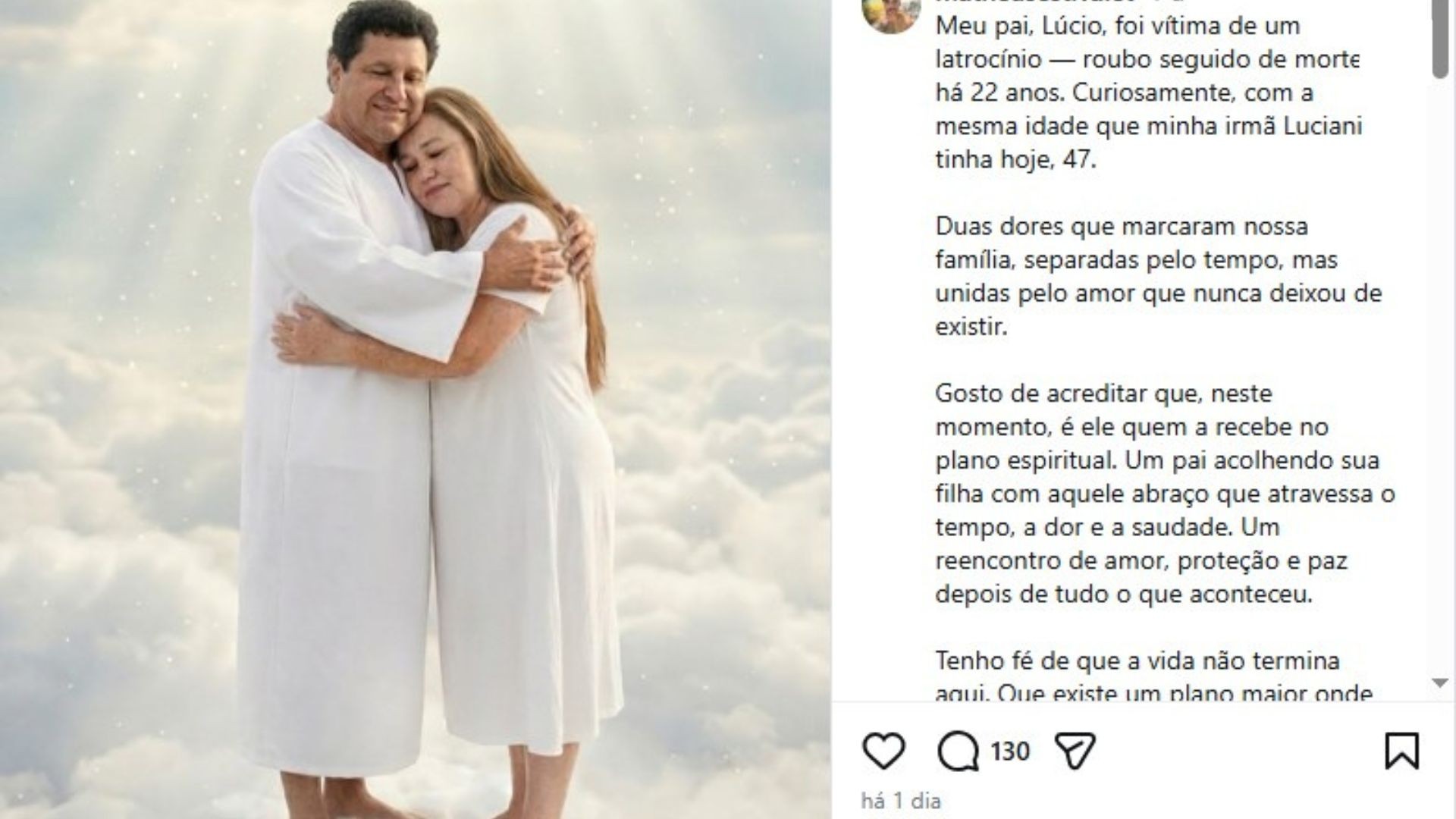 Pai de corretora esquartejada em SC também foi vitima de latrocínio: 'Duas dores que marcaram nossa família', relata parente