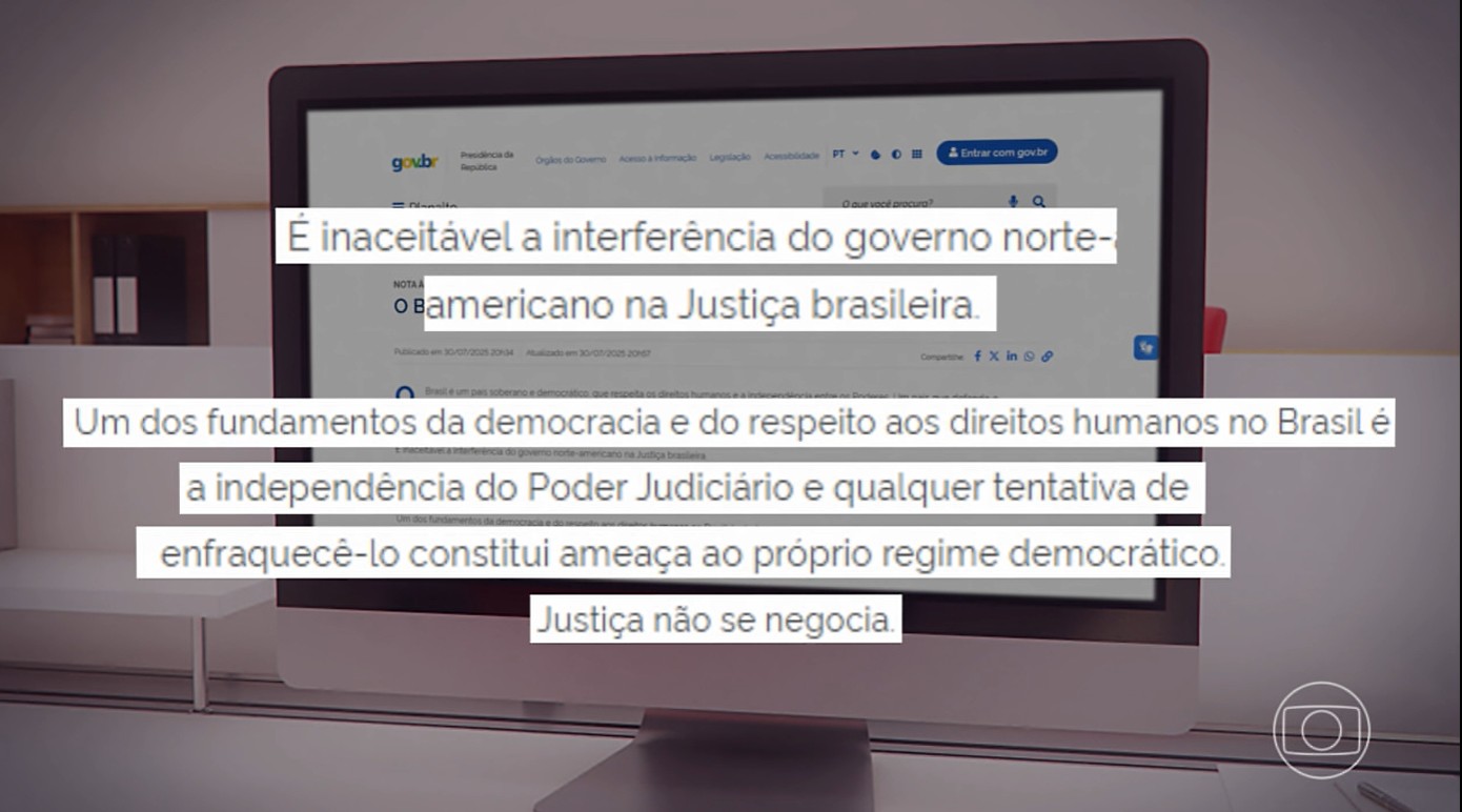 Lula se reúne com ministros do STF para discutir sanções dos EUA a Moraes