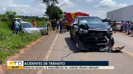 Alta nos registros de acidentes levanta alerta sobre imprudências no trânsito
