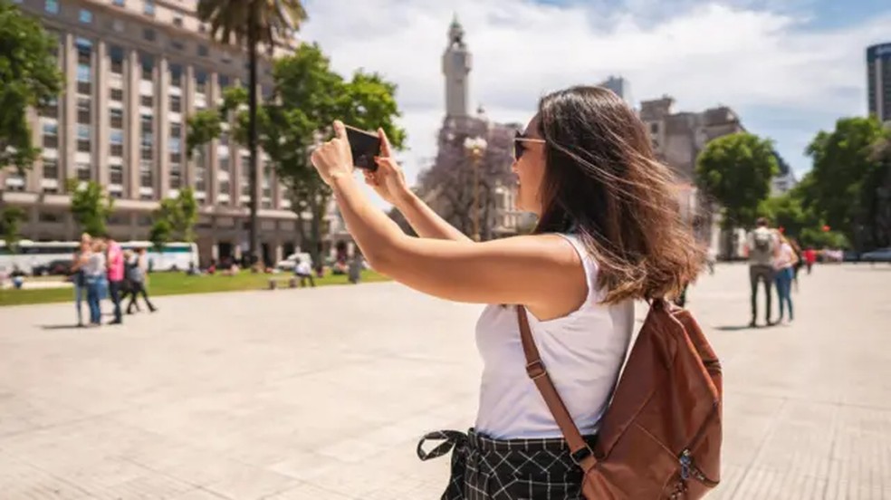 O fortalecimento da moeda local influenciou o turismo internacional na Argentina. — Foto: GETTY IMAGES