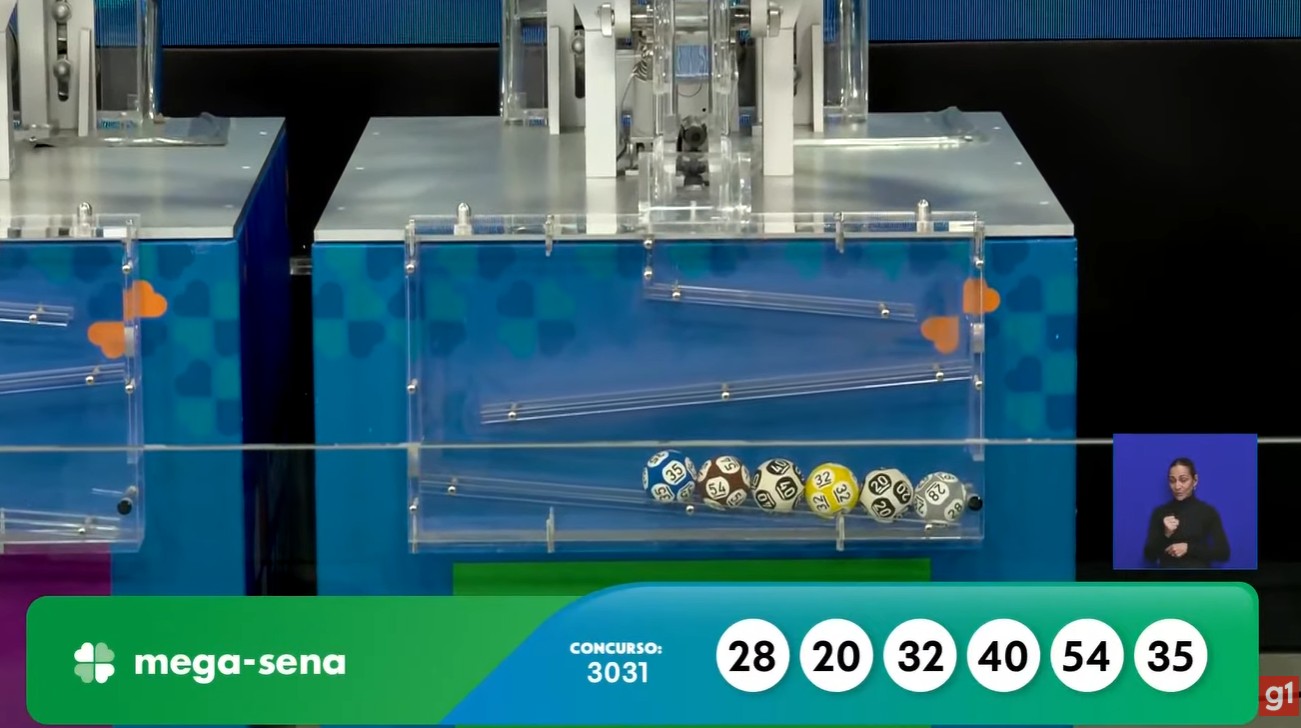 Mega-Sena, concurso 3031: confira os números sorteados