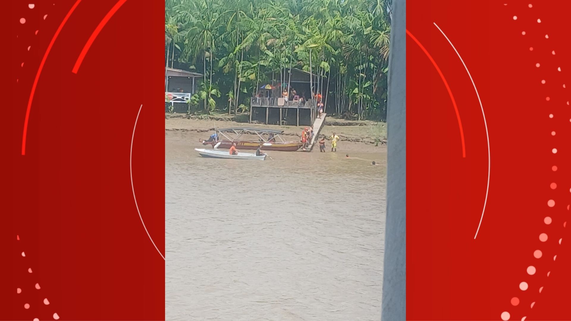 Adolescente de 16 anos desaparece no rio Amazonas, em Santana; bombeiros realizam buscas no local