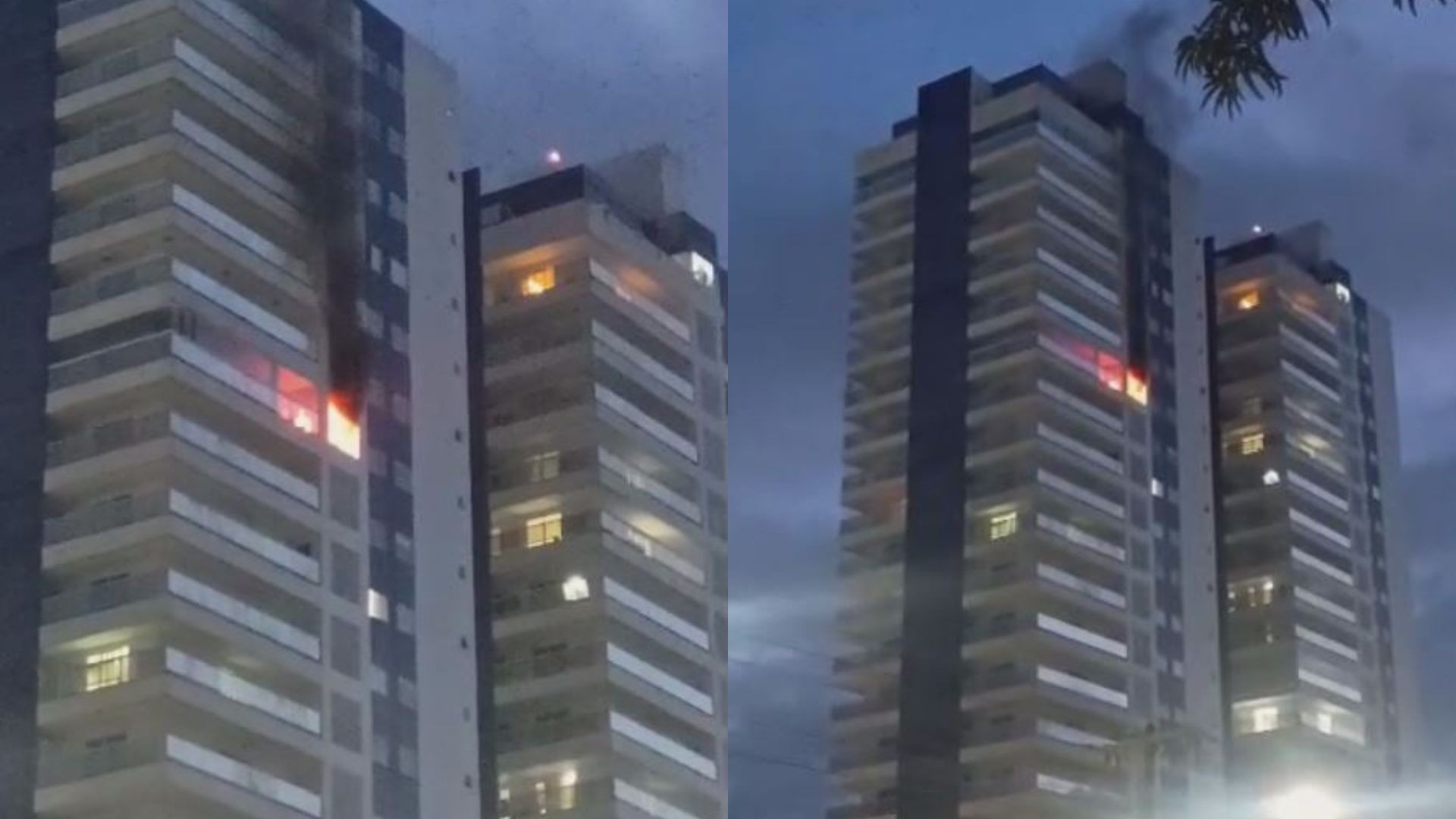 Incêndio atinge apartamento em edifício no Centro de Macapá