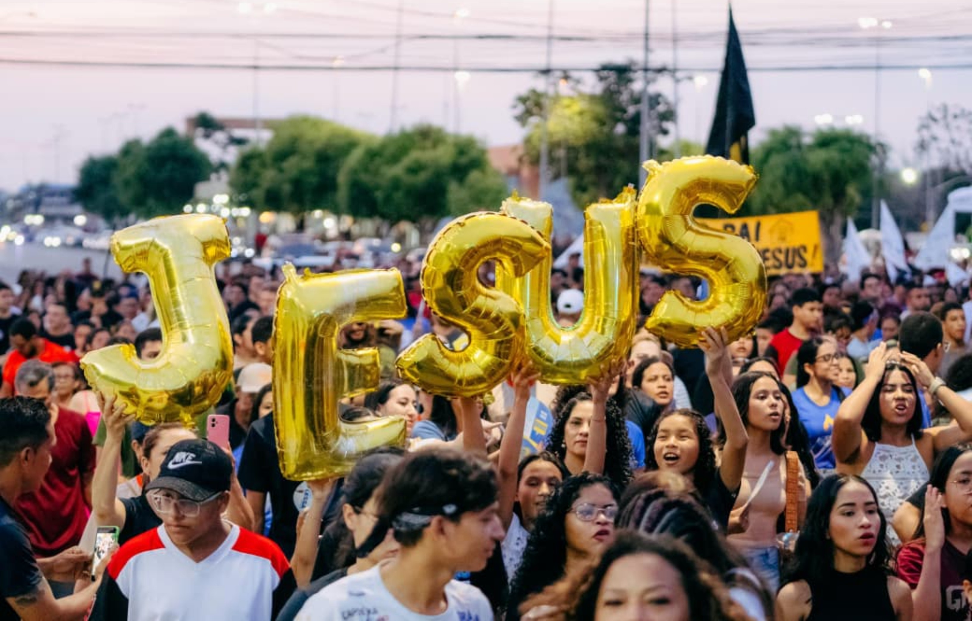 Panorama: 'Marcha para Jesus' altera trânsito em três avenidas de Juiz de Fora