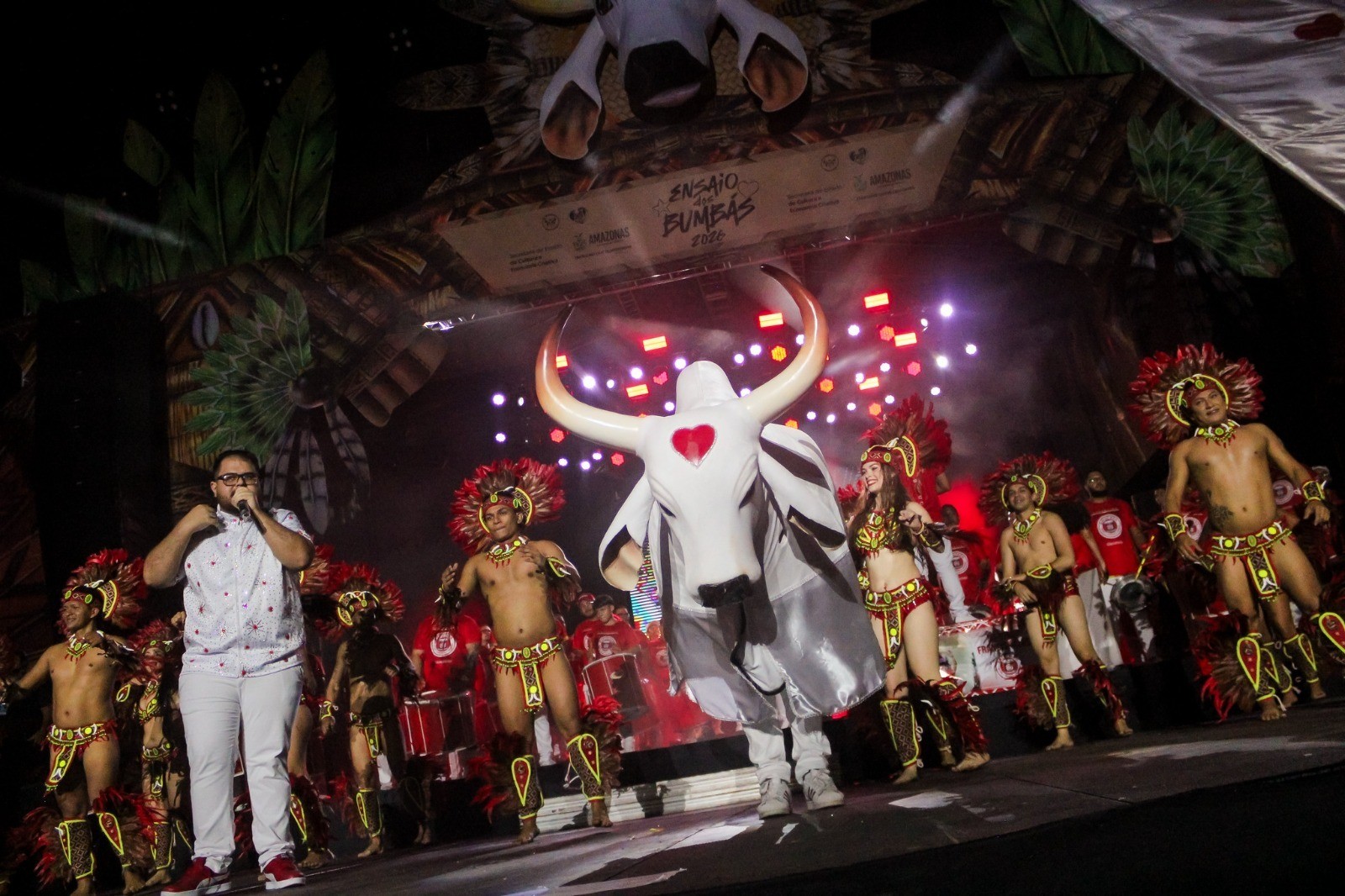 Sambódromo de Manaus recebe ‘Noite da Celebração Folclórica’ com itens oficiais do Boi Garantido neste sábado
