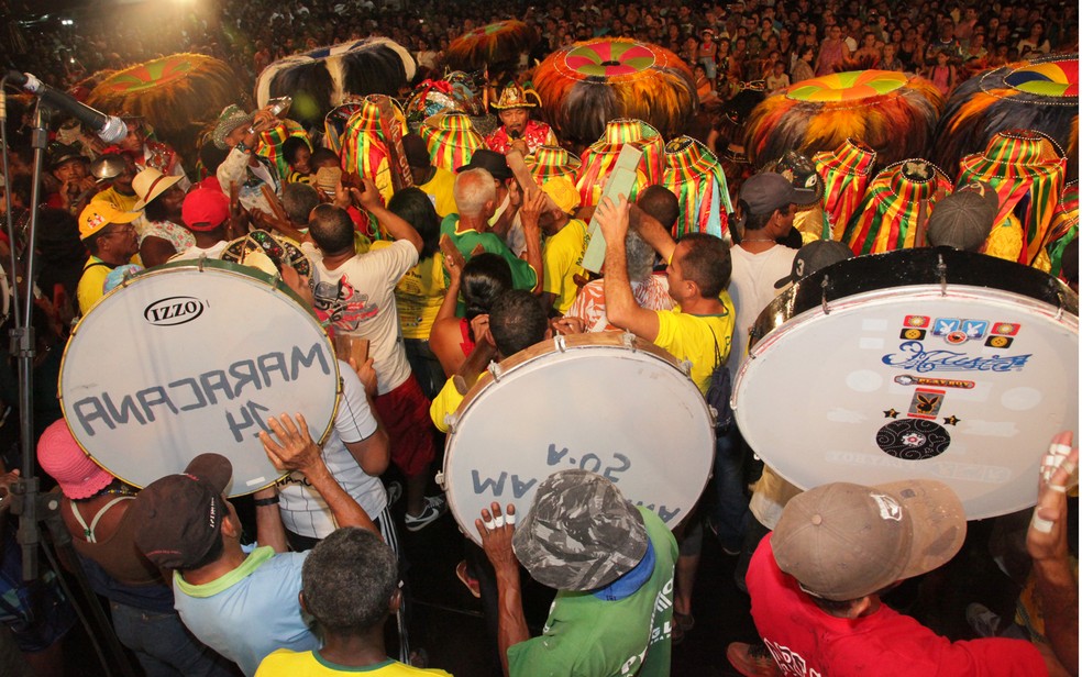 Batalhão do Boi de Maracanã — Foto: Douglas Júnior/O Estado