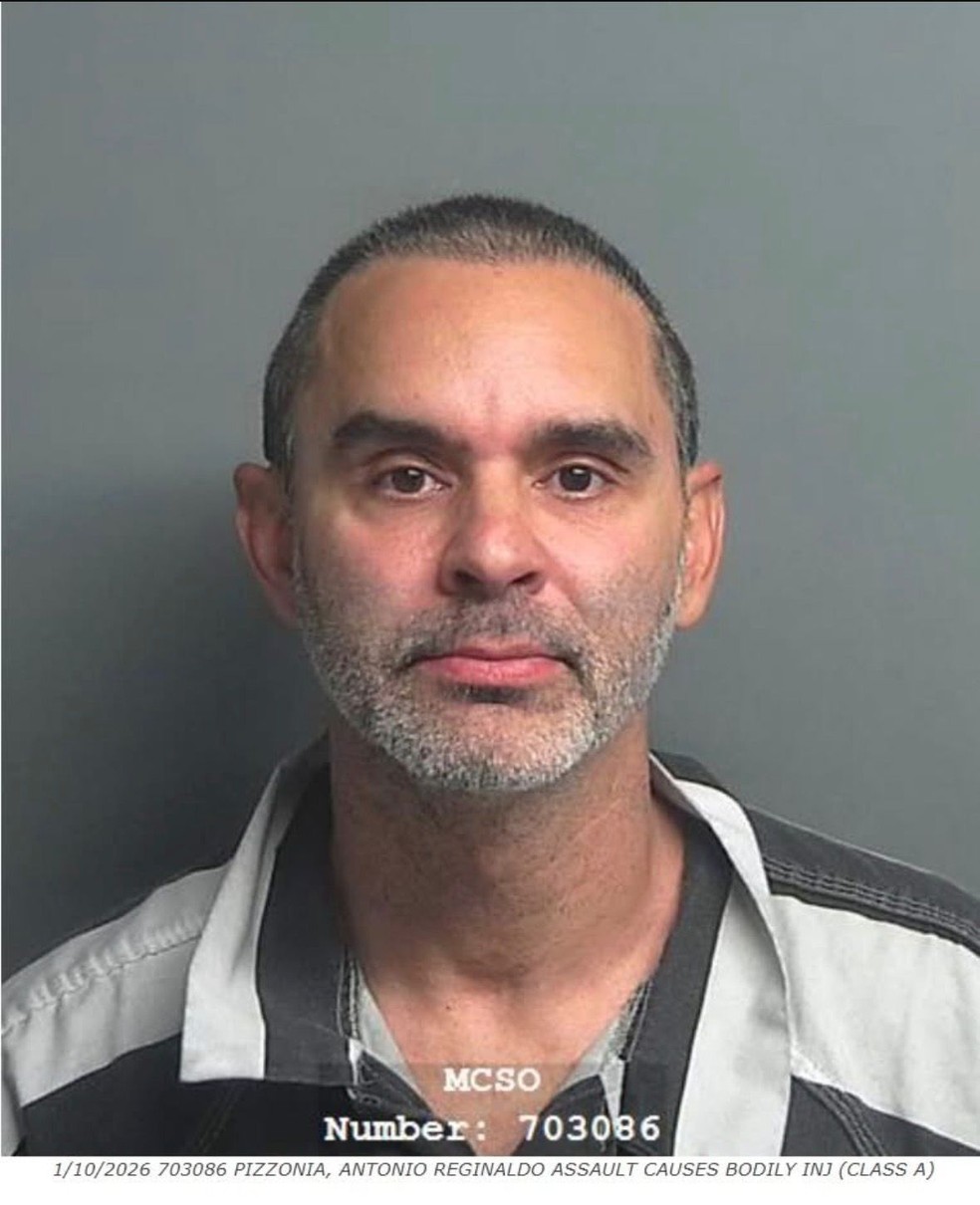 Ex-piloto amazonense de Formula 1, Antonio Pizzonia, &eacute; preso nos EUA. &mdash; Foto: Reprodu&ccedil;&atilde;o