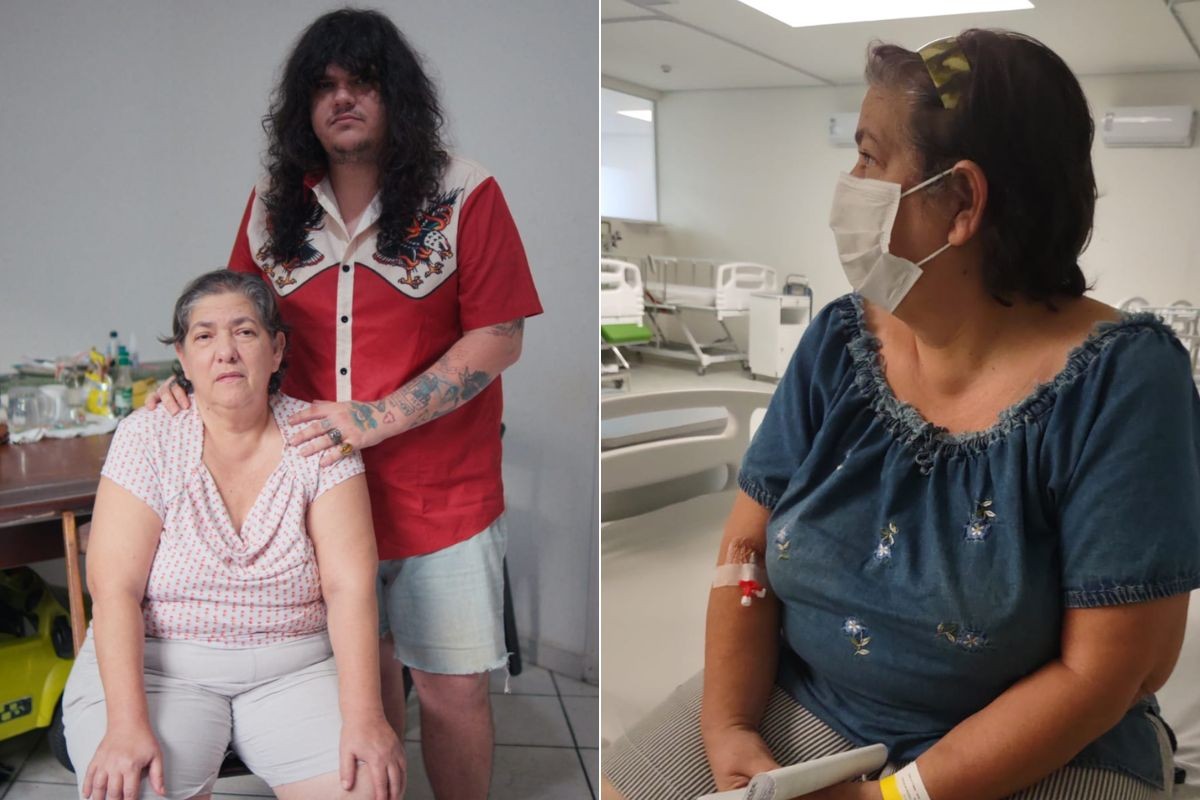 Músico luta por cirurgia para a mãe que teme ficar cega por conta da diabetes no litoral de SP