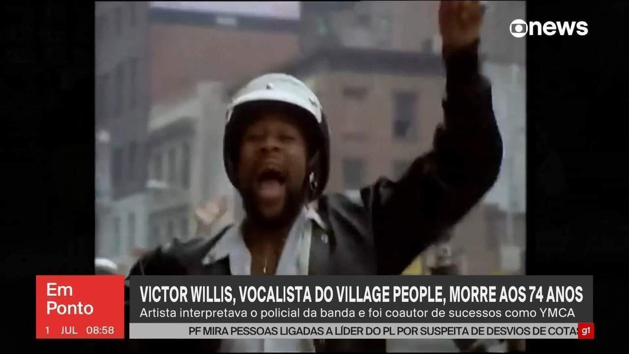 Morre Victor Willis, coautor de 'Y.M.C.A.' e vocalista do Village People, aos 74 anos