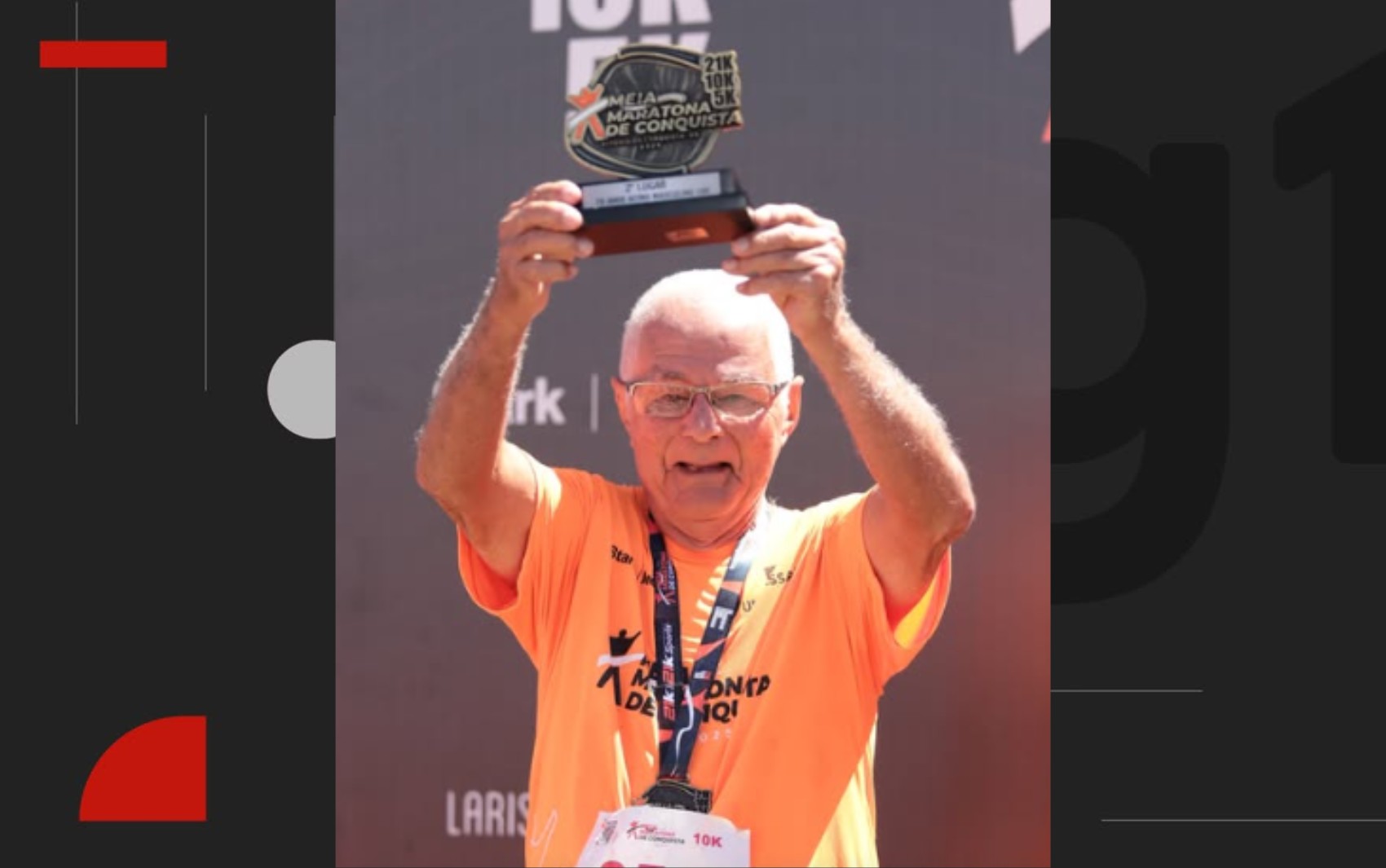 Idoso de 81 anos passa mal e morre durante prova de corrida no interior da Bahia