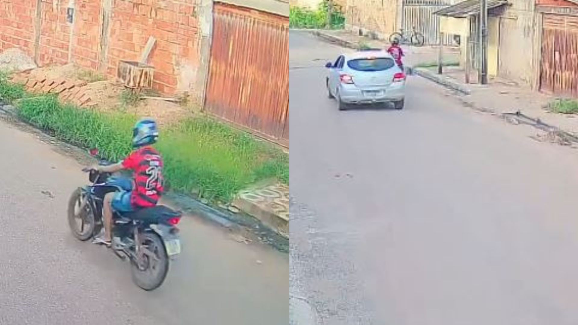 VÍDEO: Jovem é morto a tiros enquanto pilotava motocicleta em Imperatriz, sul do MA