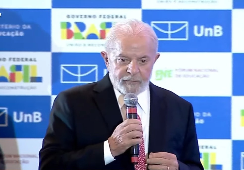 Presidente Lula participa da Conae 2024 — Foto: Reprodução