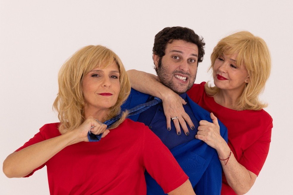 Peça é estrelada por Julia Lemmertz, Georgiana Góes e Pedroca Monteiro. — Foto: Divulgação