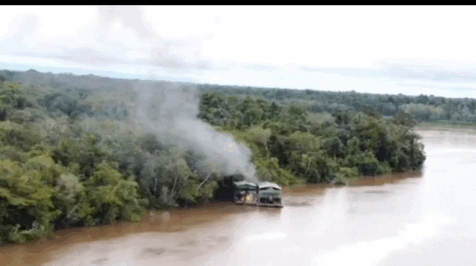 Operação contra garimpo ilegal na Amazônia é concluída com mais de 30 estruturas apreendidas e inutilizadas