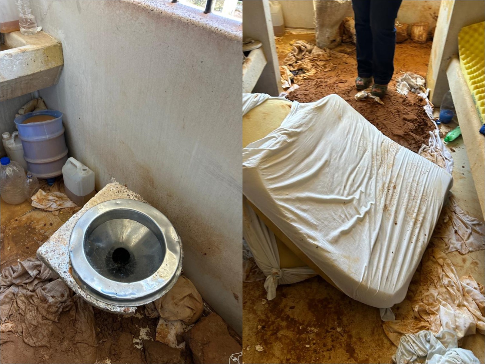 Veja imagens de buraco na cela por onde 11 presos fugiram de penitenciária na Grande Natal