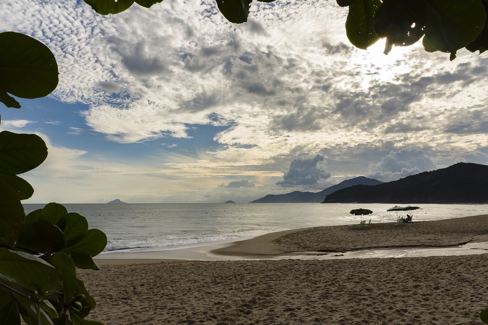 Praia Toque-Toque Pequena, em São Sebastião (SP) — Foto: Marcos Bonello