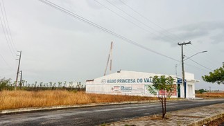 Chuva de granizo em Coreaú, no Ceará — Foto: Reprodução