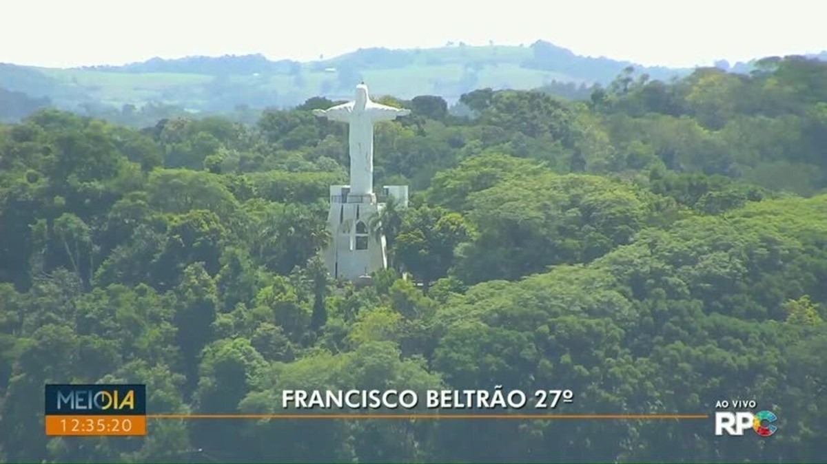 Morro do Calvário em Francisco Beltrão é fechado para obras de