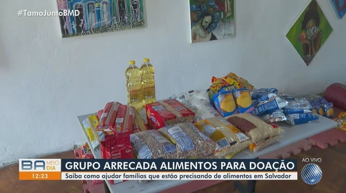 Empreendedora fecha loja e troca mercadorias do estoque por alimentos para  fazer doações em Salvador; veja como ajudar, Bahia