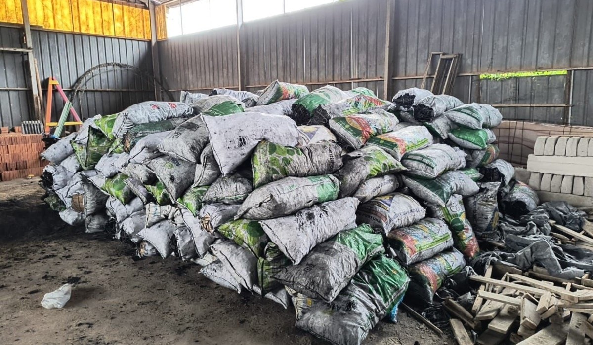 Mais de 500 sacas de carvão ilegal são aprendidas em operação no interior do Amazonas