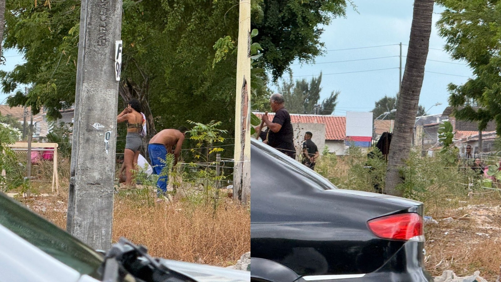 Grupo ocupa terreno de obra parada em escola pública de Fortaleza, e polícia obriga desocupação