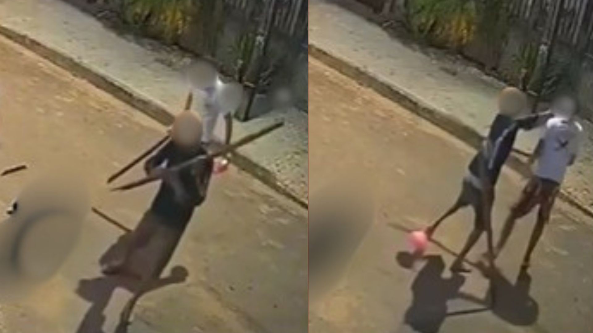 VÍDEO: Homem morre após ser espancado na rua após agredir ex-namorada em MT