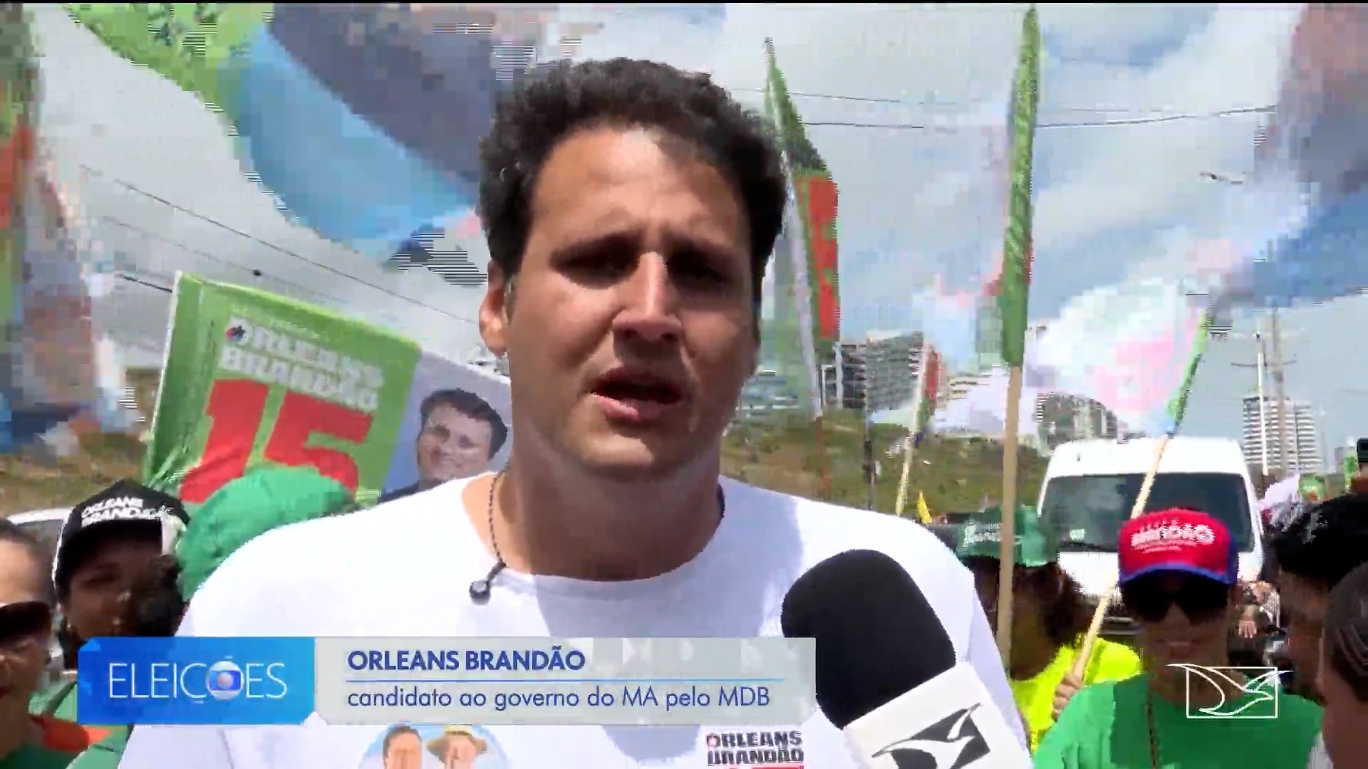 Eleições 2026: saiba como foi o dia do candidato Orleans Brandão ao governo do Maranhão