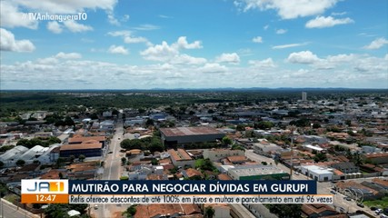 Gurupi realiza mutirão para negociação de dívidas com descontos de até 100%