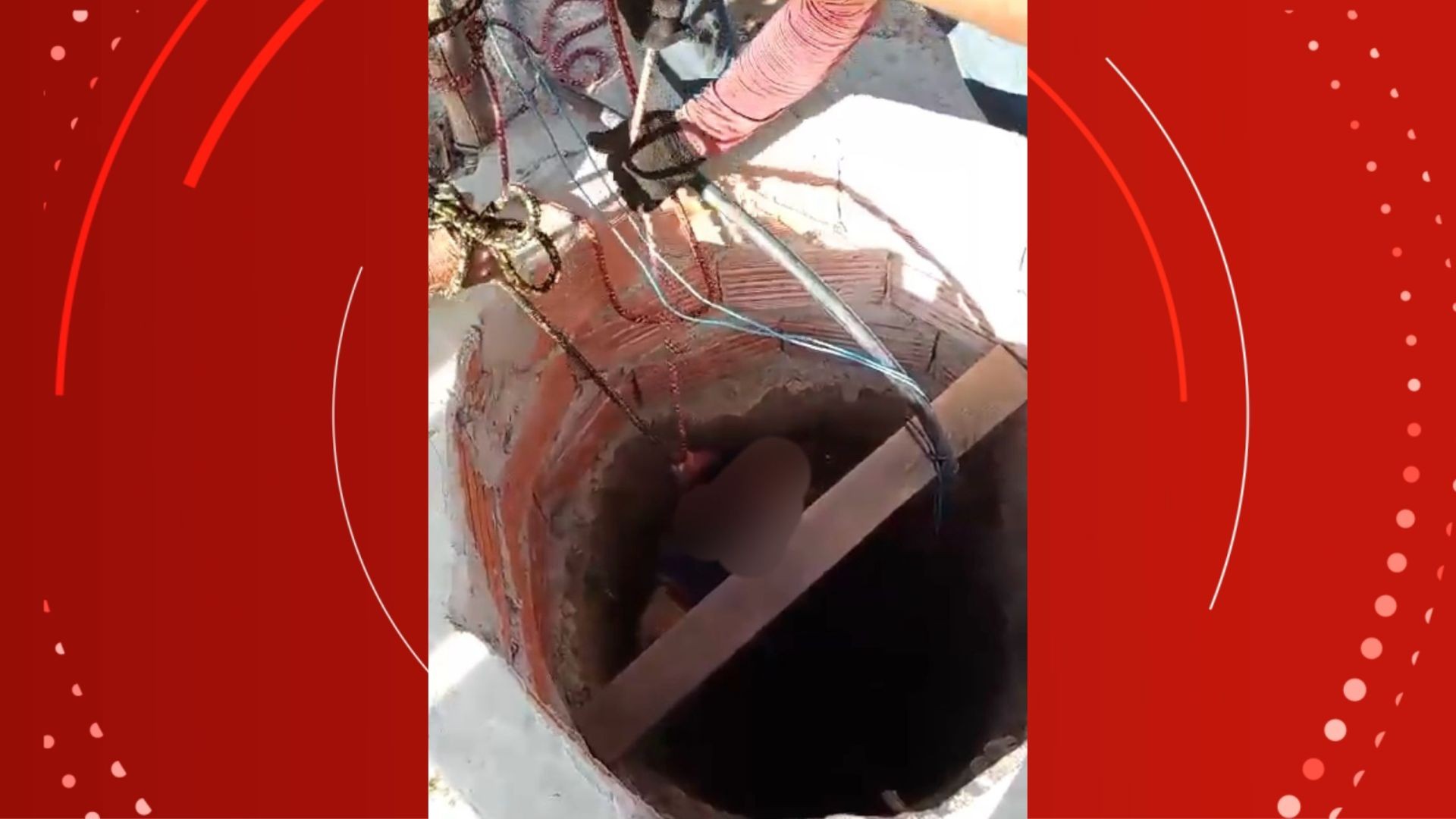 VÍDEO: policial resgata criança de 4 anos que caiu em poço de 10 metros no Amapá