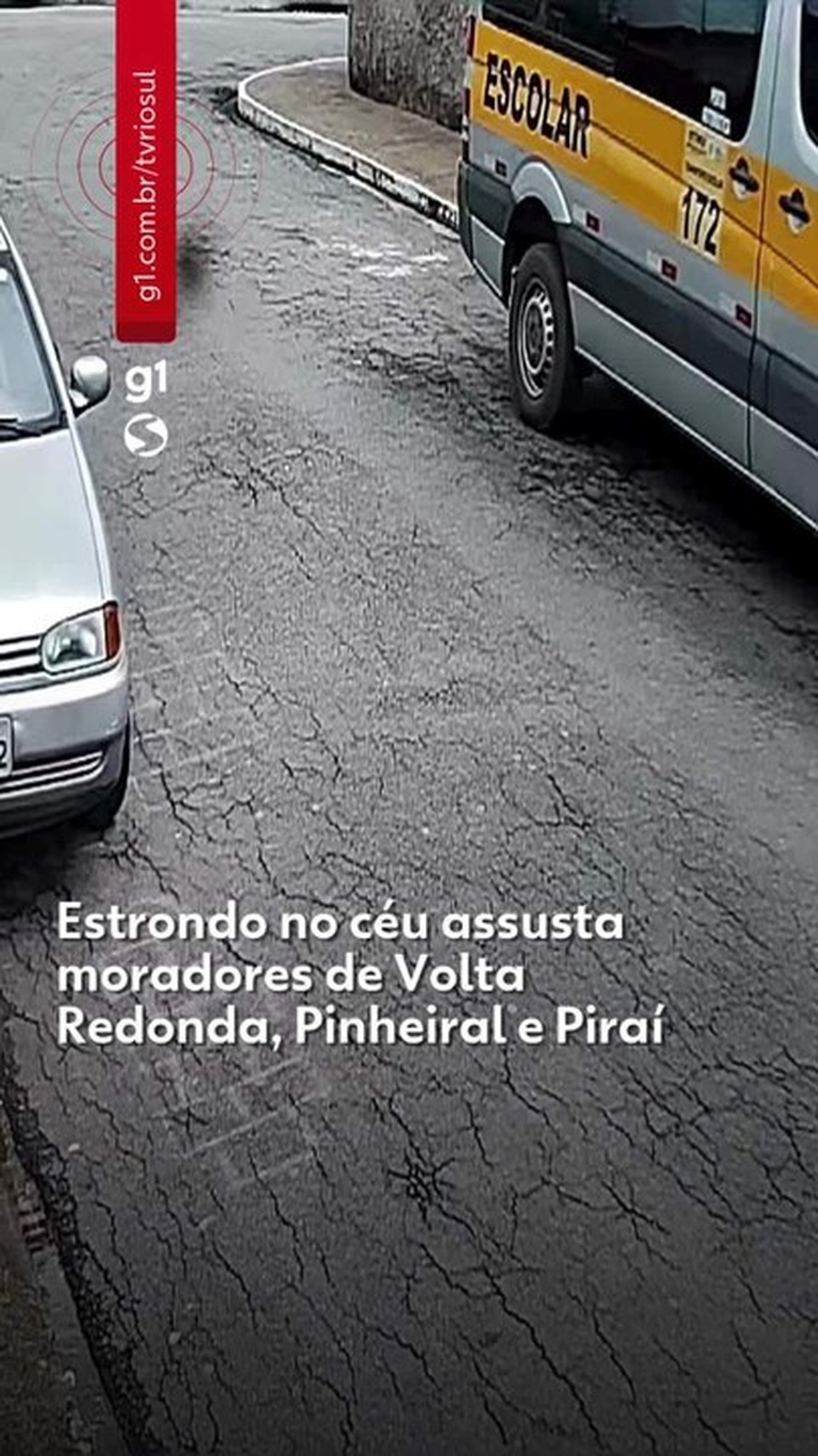 Estrondo no céu assusta moradores de Volta Redonda, Pinheiral e Piraí